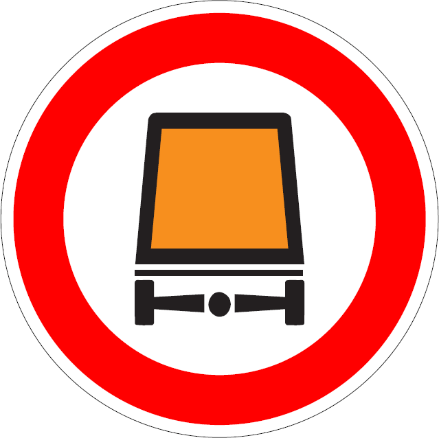 Zákaz vjazdu vozidiel prepravujúcich nebezpečné veci
