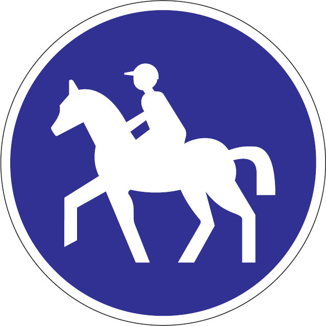 Cestička pre jazdcov na koňoch