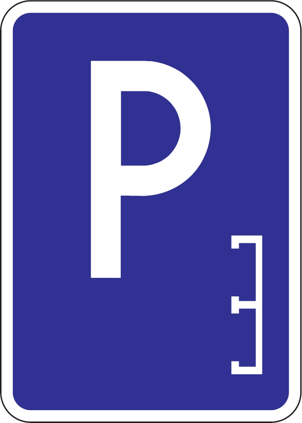 Parkovisko, parkovacie miesta s pozdĺžnym státím