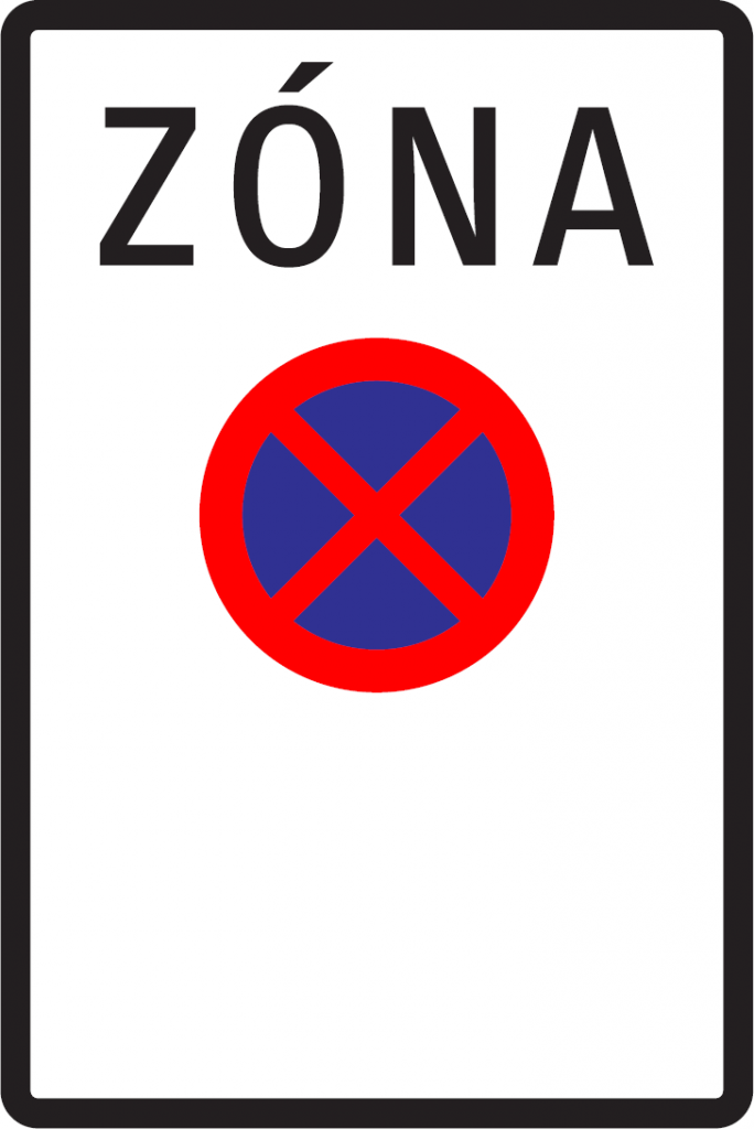Zóna s dopravným obmedzením (vzor)