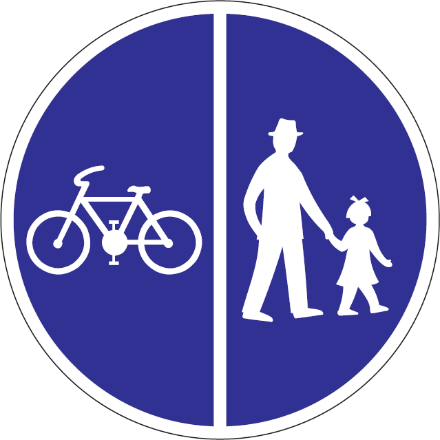cestička pre chodcov a cyklistov
